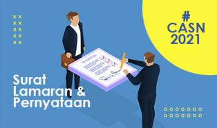 CONTOH DOKUMEN (SURAT LAMARAN & PERNYATAAN) CASN KABUPATEN MUSI RAWAS TAHUN 2021