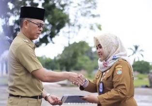 19 PNS Musi Rawas Terima Penghargaan Pegawai Berprestasi dari Bupati